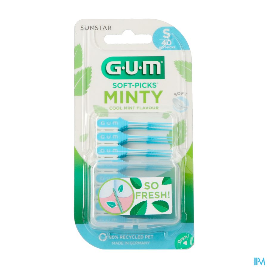 Gum Soft Picks Comfort Flex Mint S 40