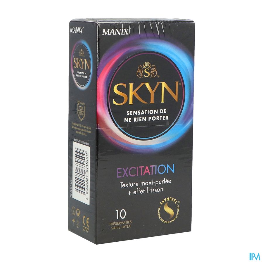 PRESERV MANIX SKYN EXCITATION 10