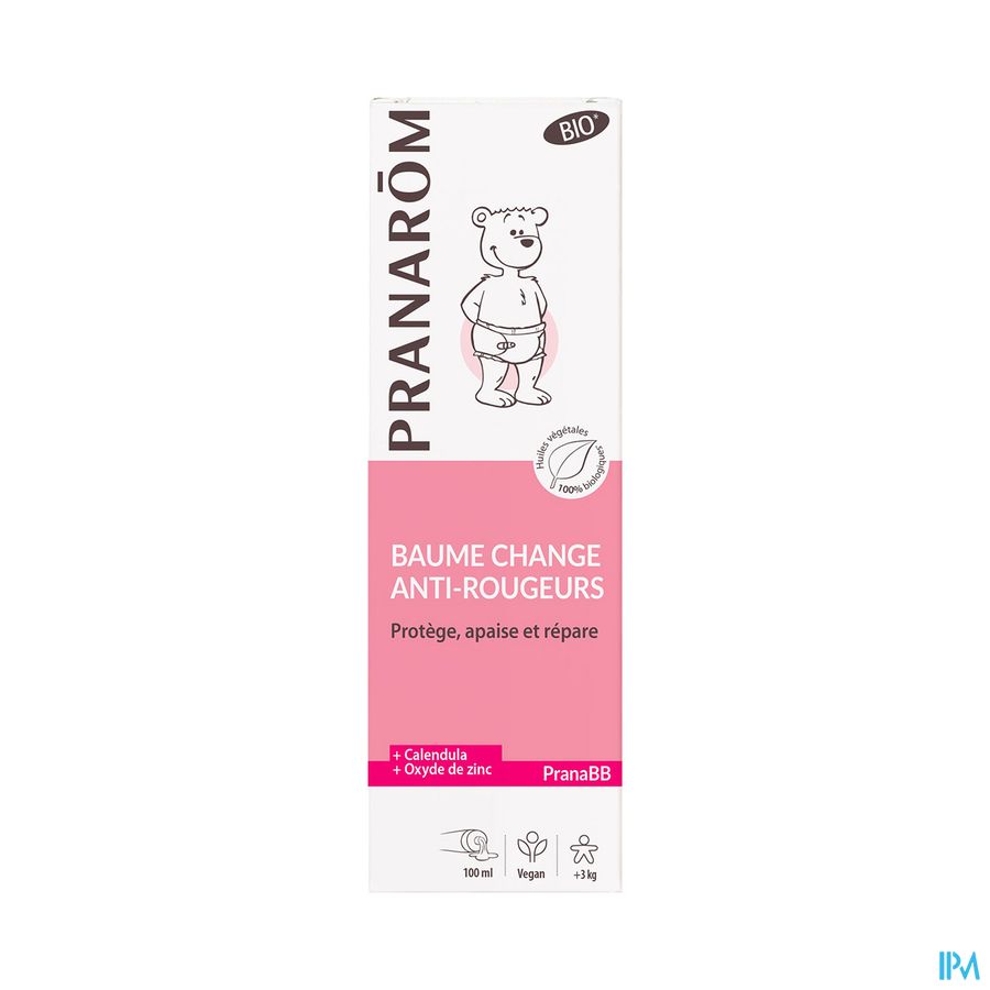 Pranarom Pranabb Baume Rougeurs Pour Le Change Bio 100ml