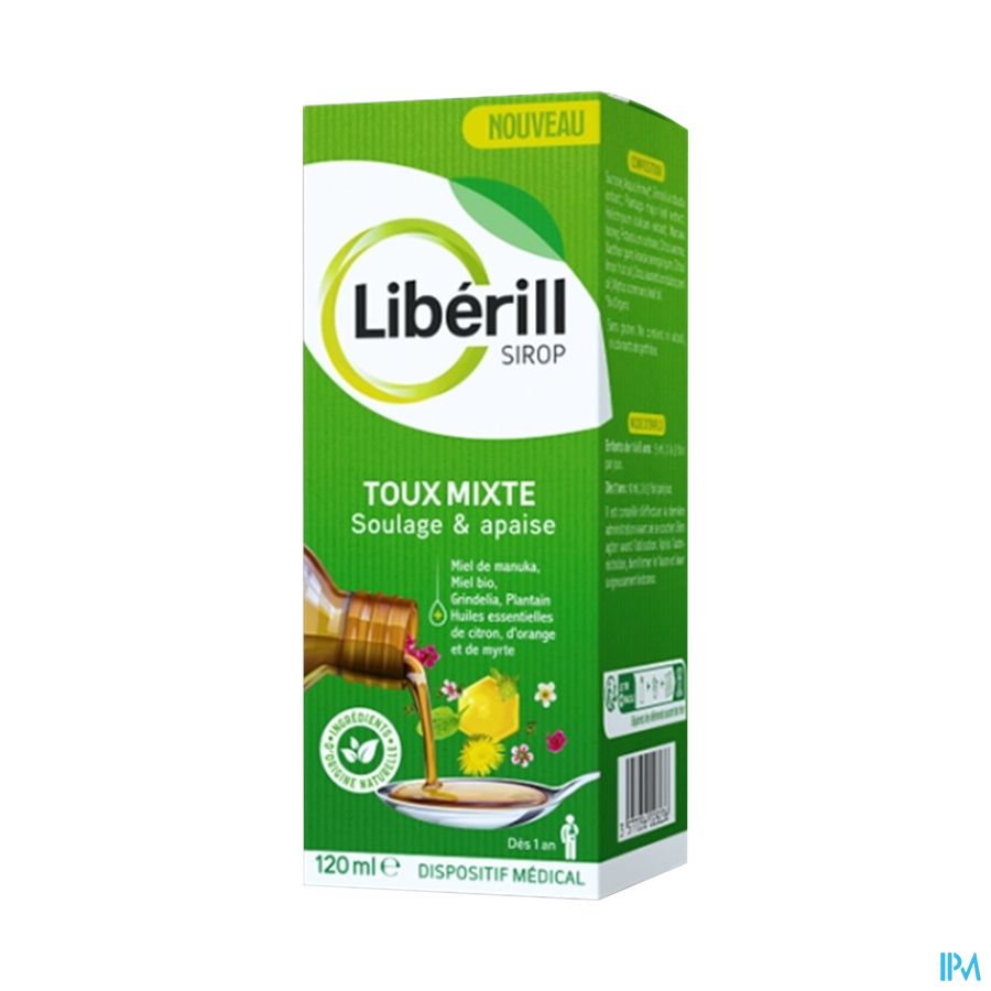 LIBERILL SIROP TOUX MIXTE 120ML
