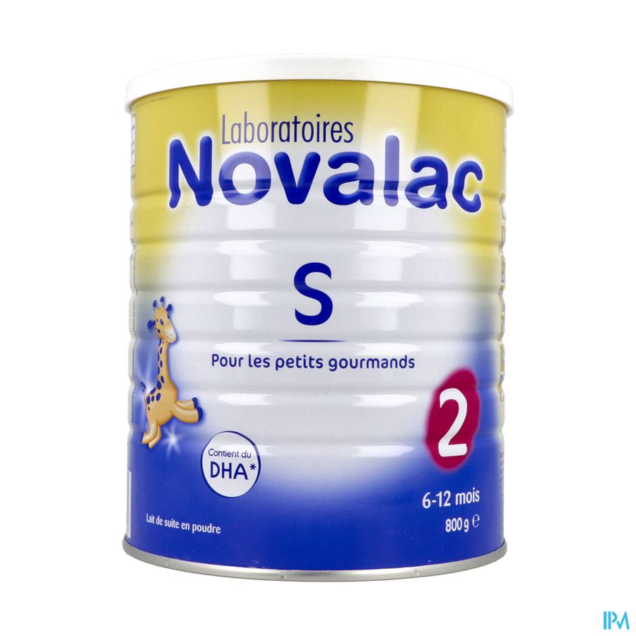 NOVALAC S 2AGE LAIT PDR 800G