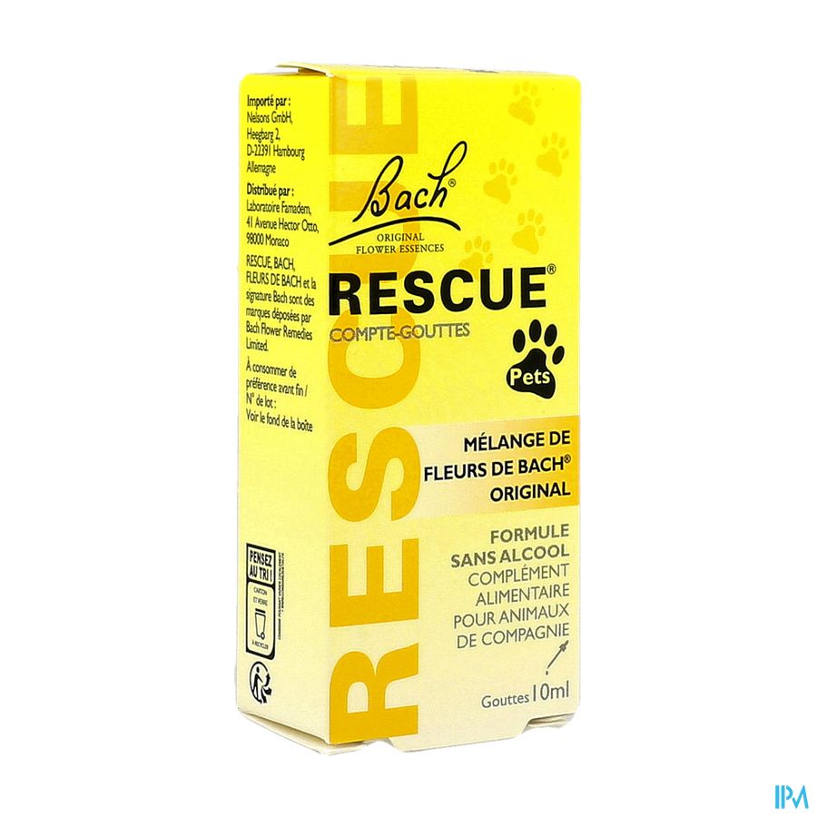 RESCUE BACH ORIGINAL PETS GTTE10ML