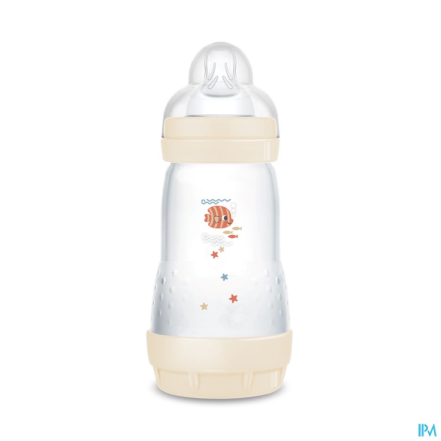 MAM BIB E ST A/COL COTON D2 260ML