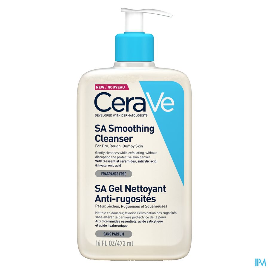 Cerave Sa Gel Nettoyant Antirugosites 473ml