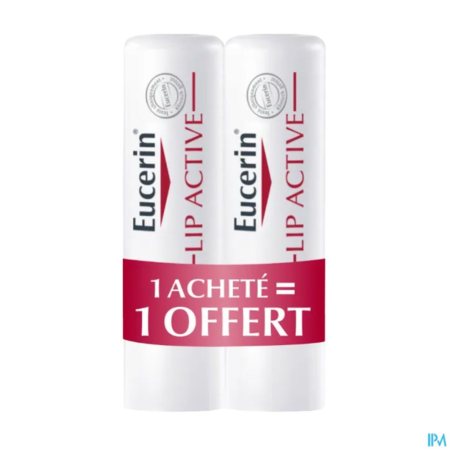 EUCERIN SOIN LIP ACTIVE LEVRE X2