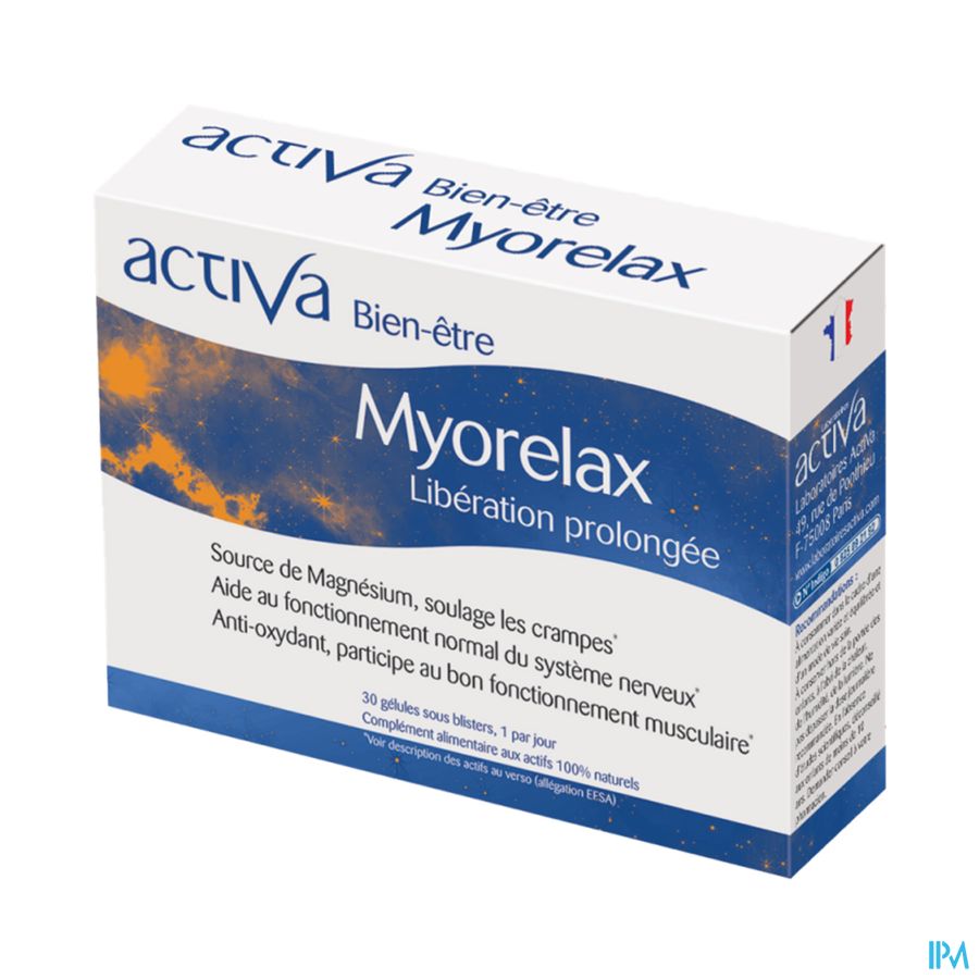 ACTIVA BIEN-ETRE MYORELAX GELUL 30