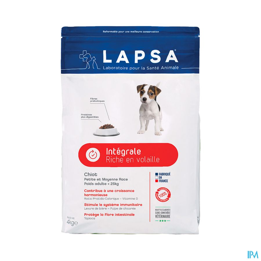 LAPSA CHIOT INTEGRAL P/M RACE 4KG