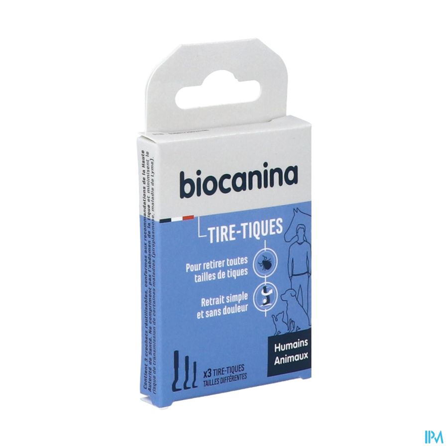 Biocanina Crochet Tire Tiques X3