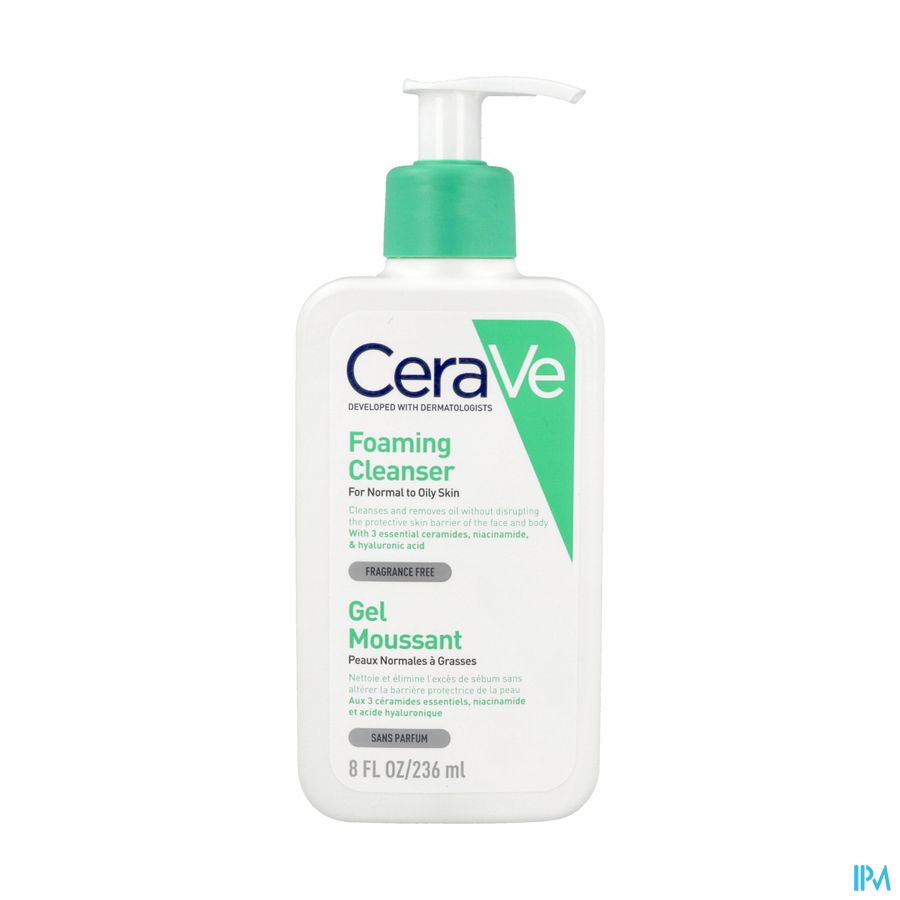 CERAVE GEL MOUSSANT 236ML