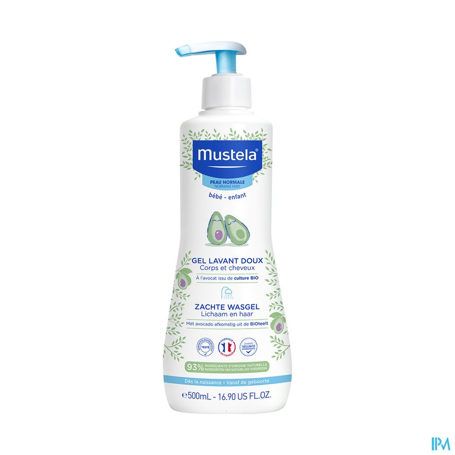 MUSTELA BB GEL LAV DOUX PN 500ML