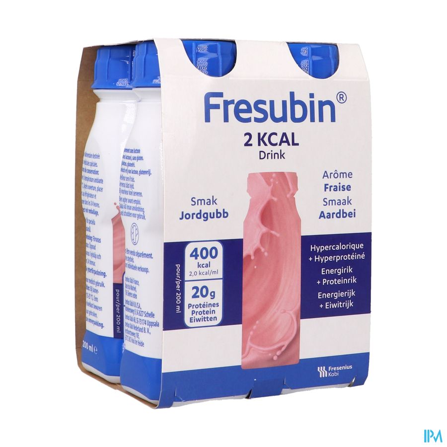 FRESUBIN 2KCAL D. FRAISE 4X200ML