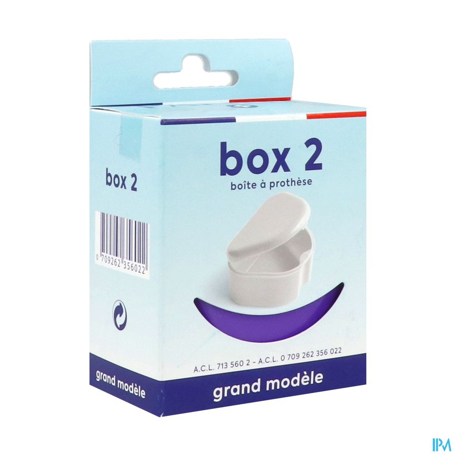 Papilli Box Boitier De Rangement Pour Appareil Dentaire Gm