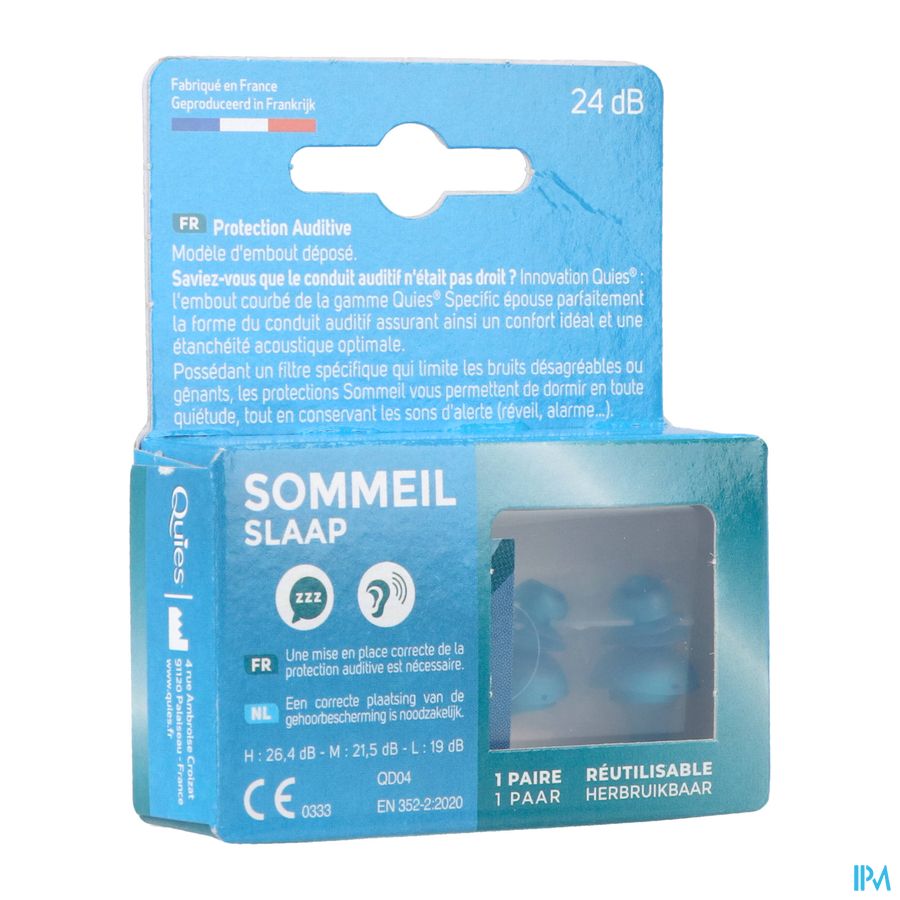 QUIES PROT AURIC SPEC SOMMEIL X2