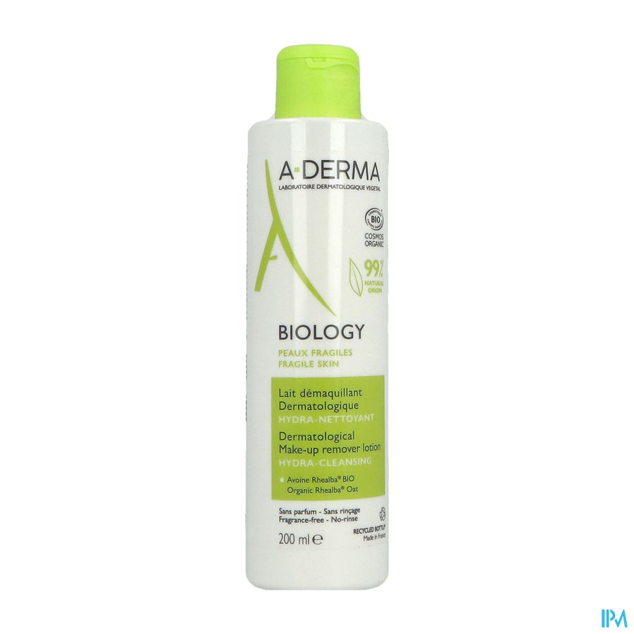 A-DERMA BIOLOGY LAIT DEMAQ 200ML