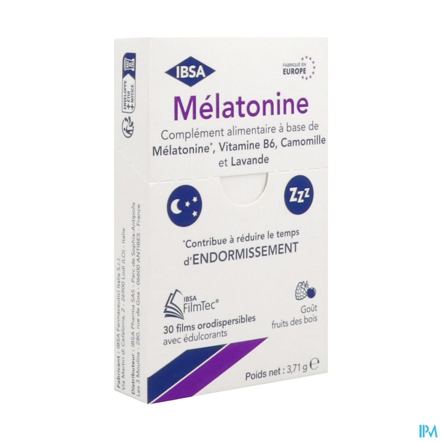 MELATONINE FILMTEC 1MG ORODISP 30
