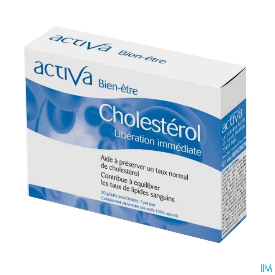 Activa Bien Etre Cholesterol Gelule 30