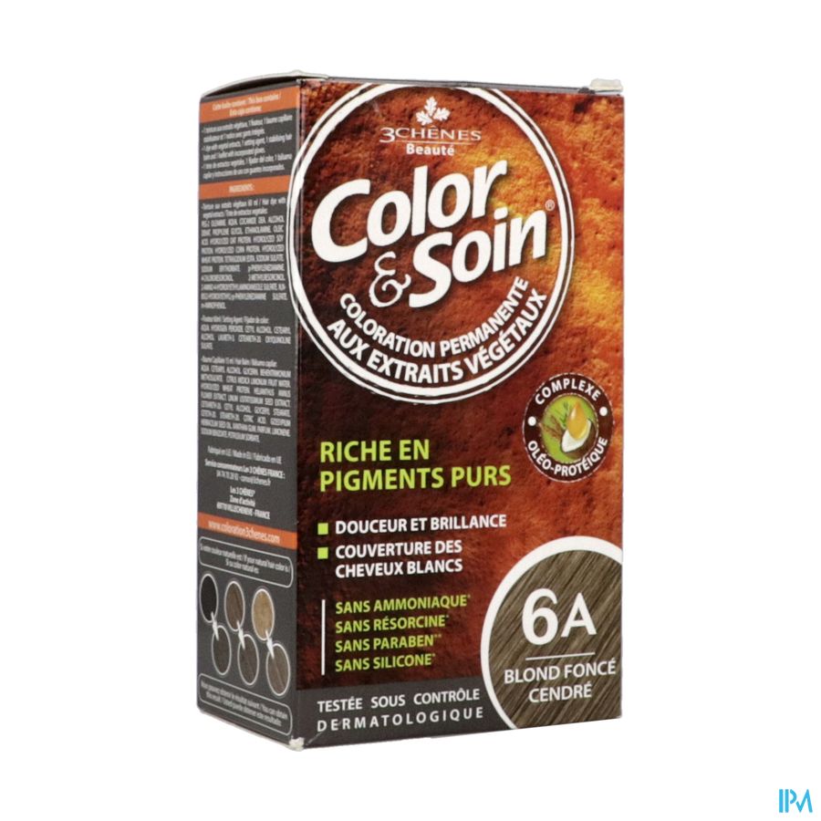 3 CHENES COLOR/SOIN BL FON CEND 6A