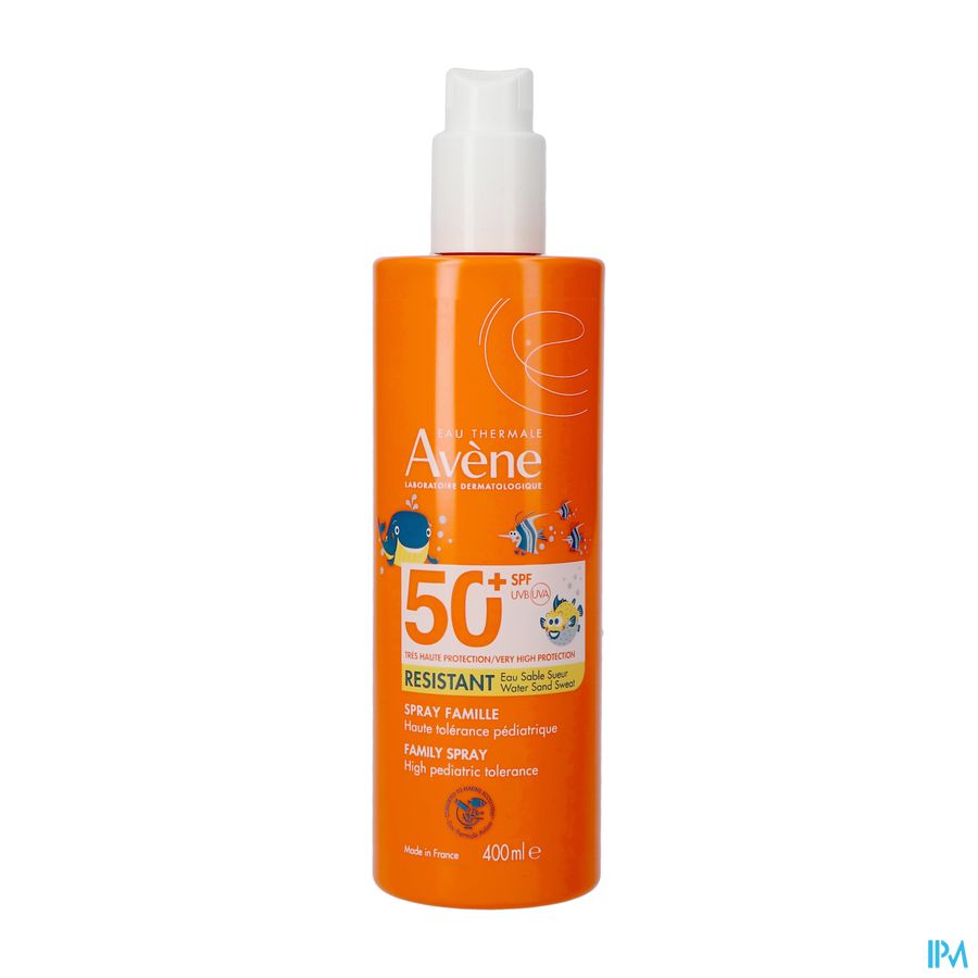 Eau Thermale Avene Solaire Spray Famille Spf50+ 400ml
