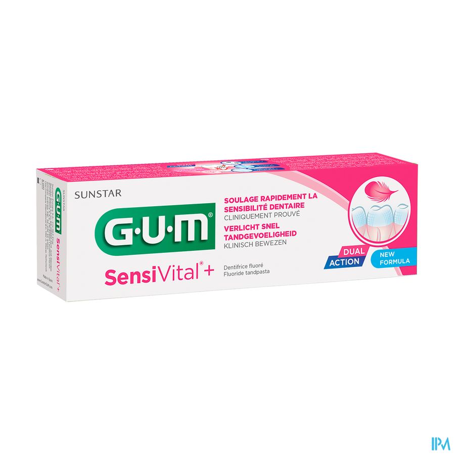 GUM DENT SENSIVITAL+ 75ML