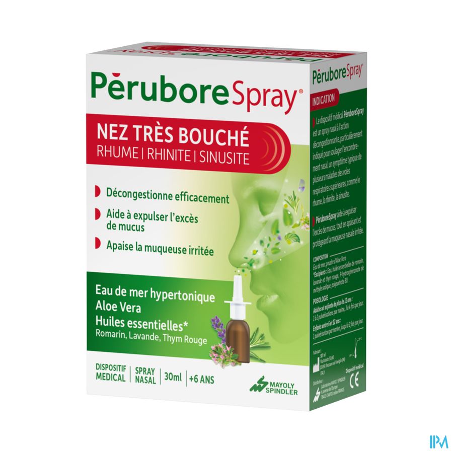 PERUBORESPRAY NEZ TRES BOUCHE 30ML