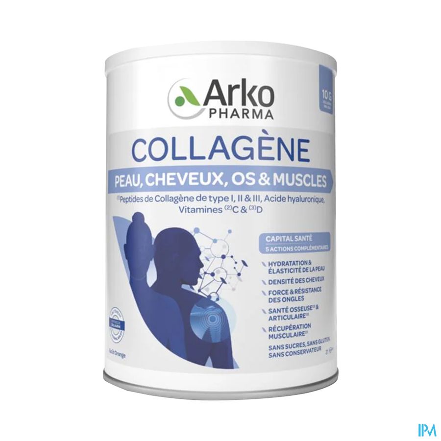 Arkopharma Collagene Peau Cheveux Articulation Poudre 260g