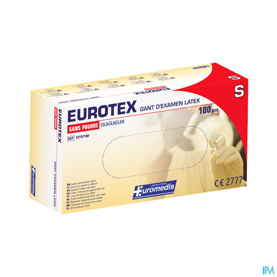 Euromedis Gant Latex Non Poudre T6/7 100