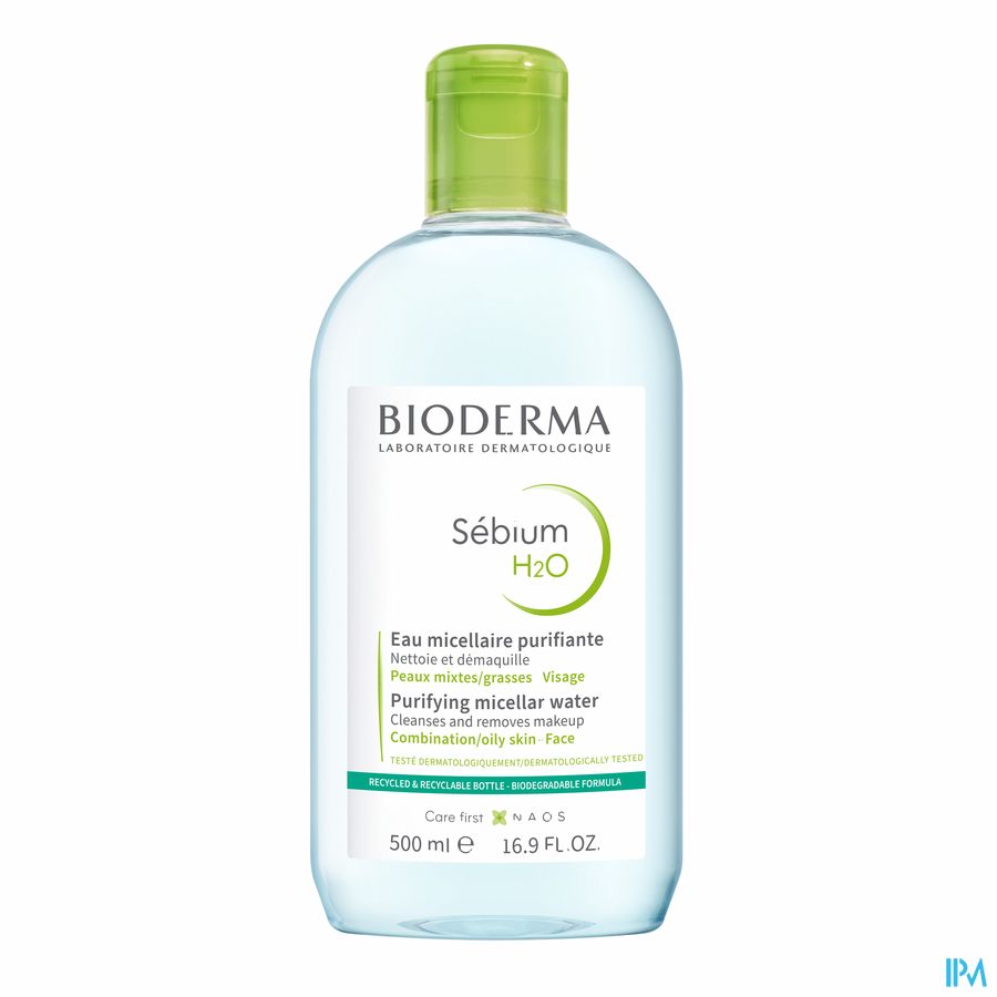 SEBIUM H2O SOL MICEL P GRAS 500ML.