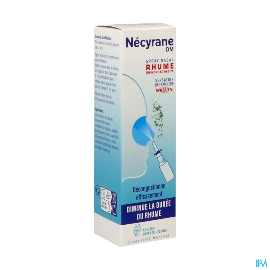 Necyrane Dm Spray Nasal Rhume 10ml