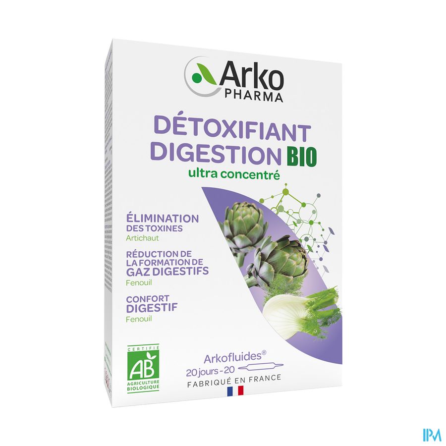 ARKOFL ARTICHAUT/FENOUIL BIO AMP20