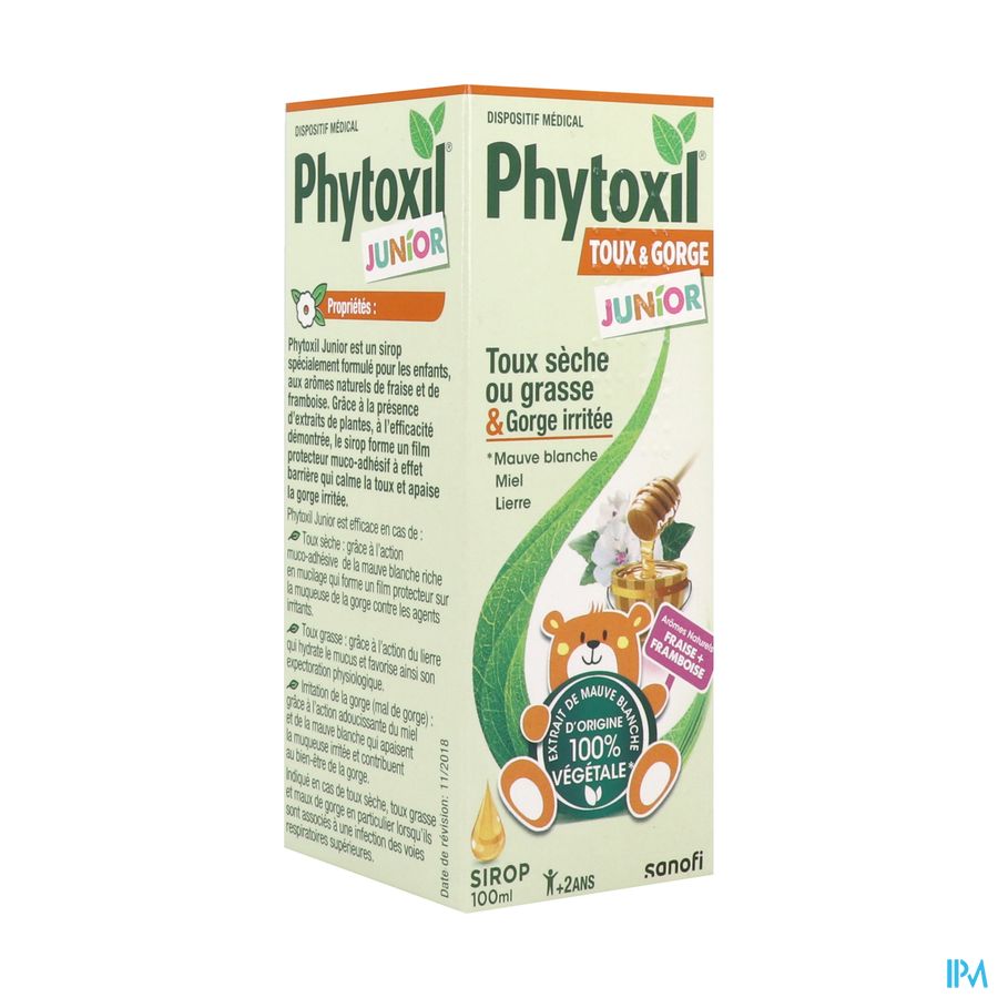 PHYTOXIL TOUX SUCRE JUNIOR SP100ML