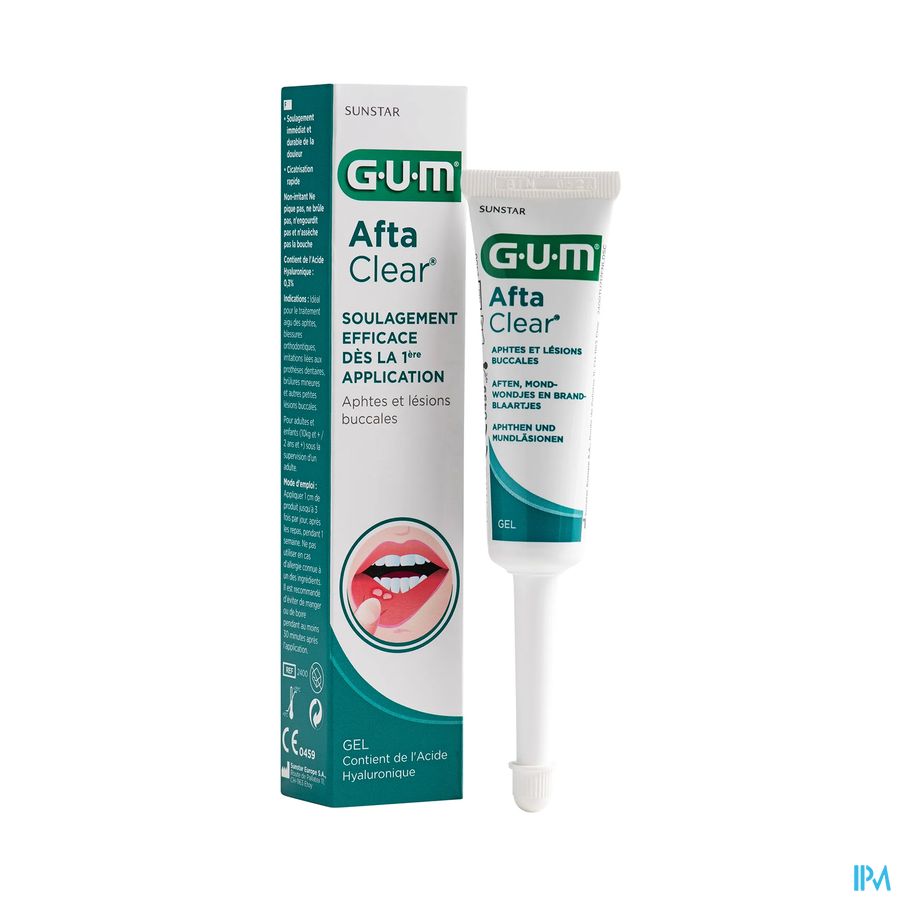 GUM AFTACLEAR GEL 10ML 2400