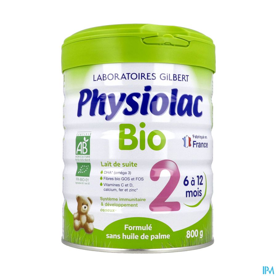PHYSIOLAC LAIT BIO2 PDR 800G