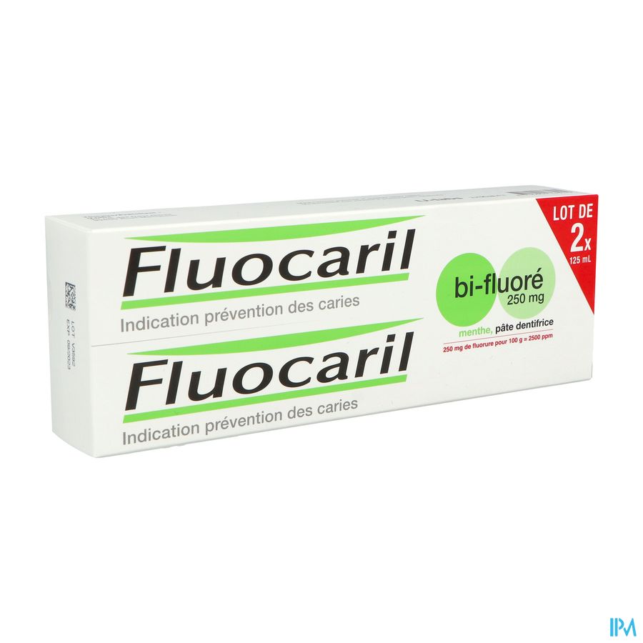 FLUOCARIL 250 BIF DENT MENTH125ML2