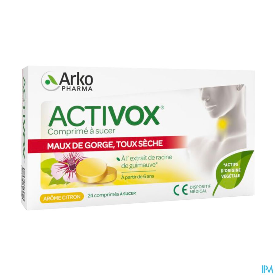 ACTIVOX CITRON CPR SUCER 24
