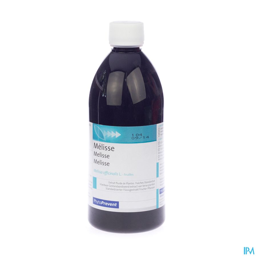 Pileje Eps Melisse Extrait Fluide Glycerine 500ml