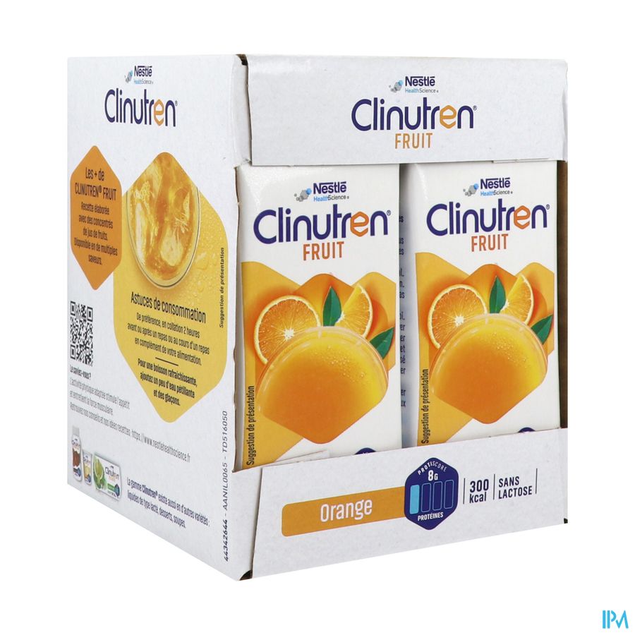 CLINUTREN FRUIT ORANGE 200ML 4