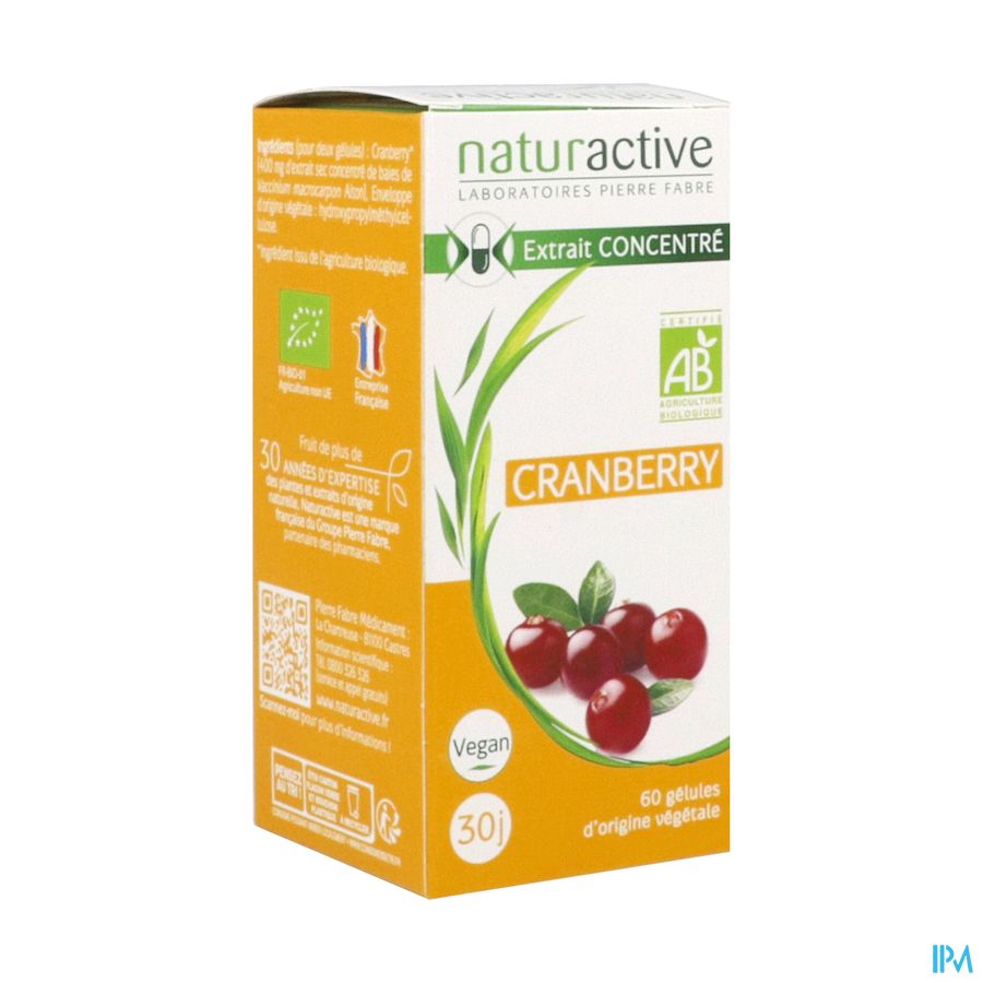 Naturactive Cranberry Bio Gelule 60
