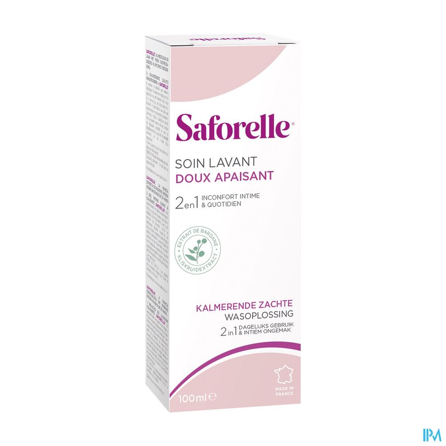 SAFORELLE SOIN LAVANT DOUX 100ML