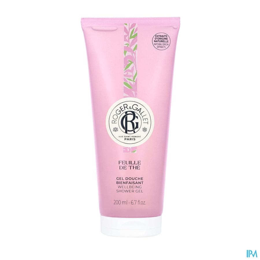 Roger Gallet Feuille De The Gel Douche 200ml