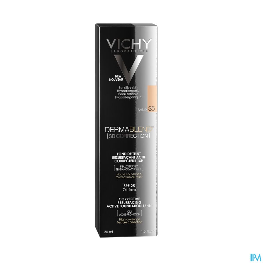 VICHY DERMABLEND 3D FLUIDE 35 30ML