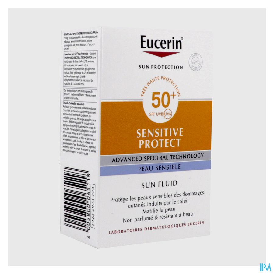 EUCERIN SUN FLUID MAT SPF50+ 50ML