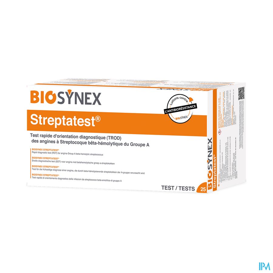 EXACTO PRO STREPTA ANGINE TROD 25