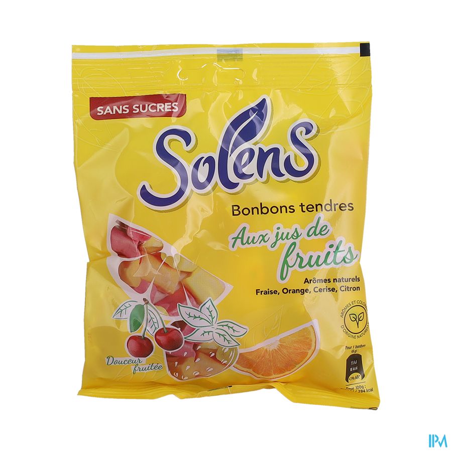 SOLENS S/SUC BONBON FRUIT SACH100G