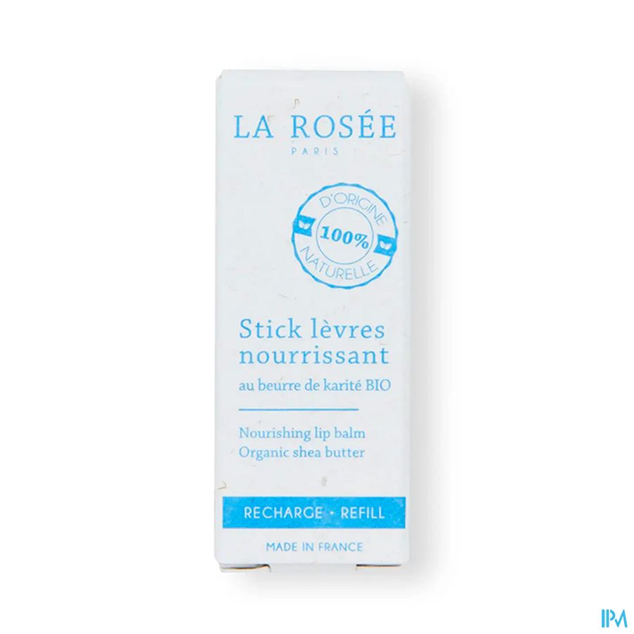 La Rosee Stick Levres Nourrissant Au Beurre De Karite Bio Recharge 4g5