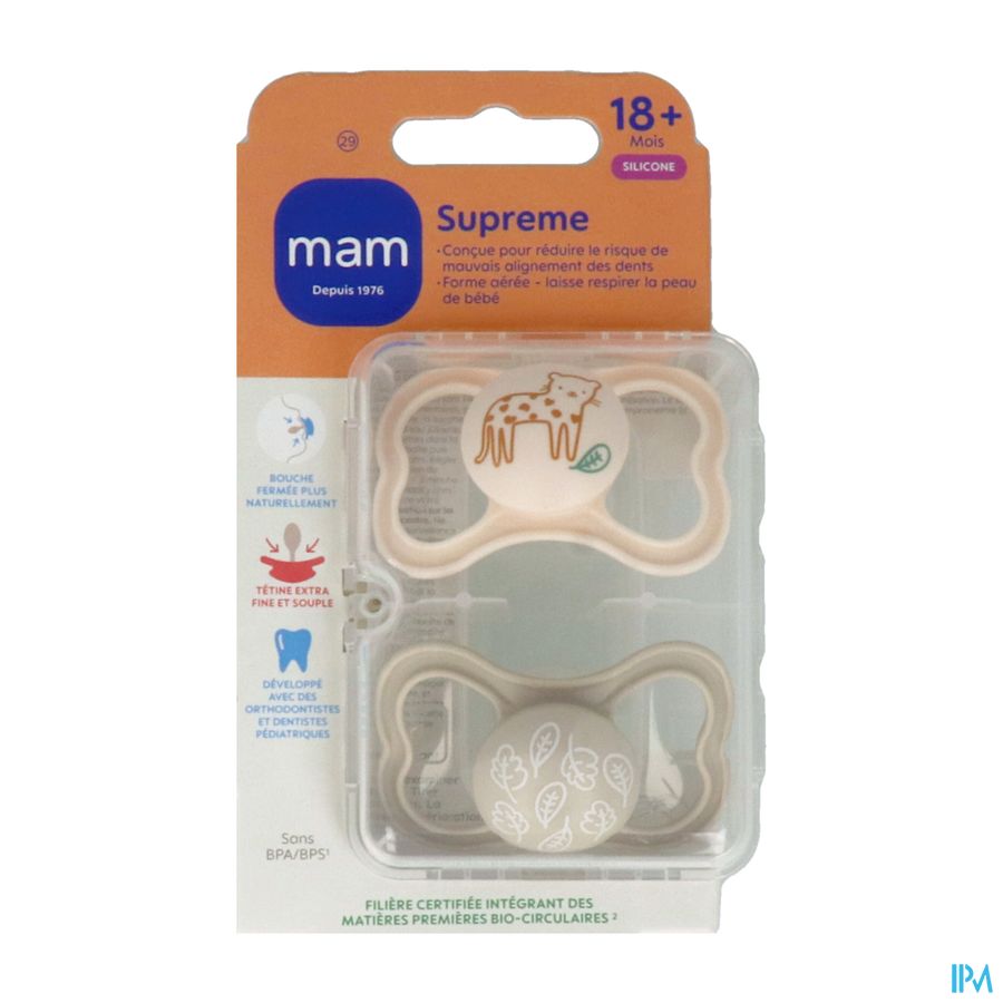 SUCET MAM SUPREME SIL 18+M X2