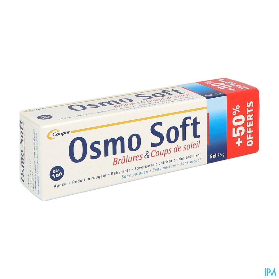 OSMOSOFT BRULURE 50G+50% OFF