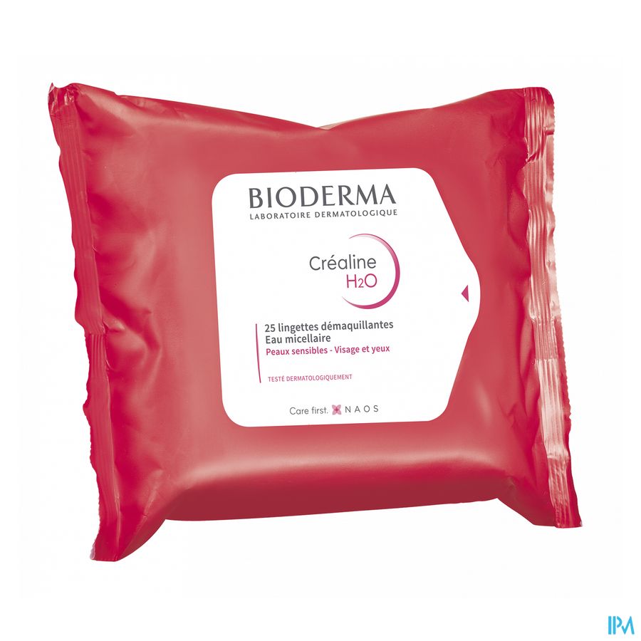 CREALINE H2O LINGETTE PACKS 25