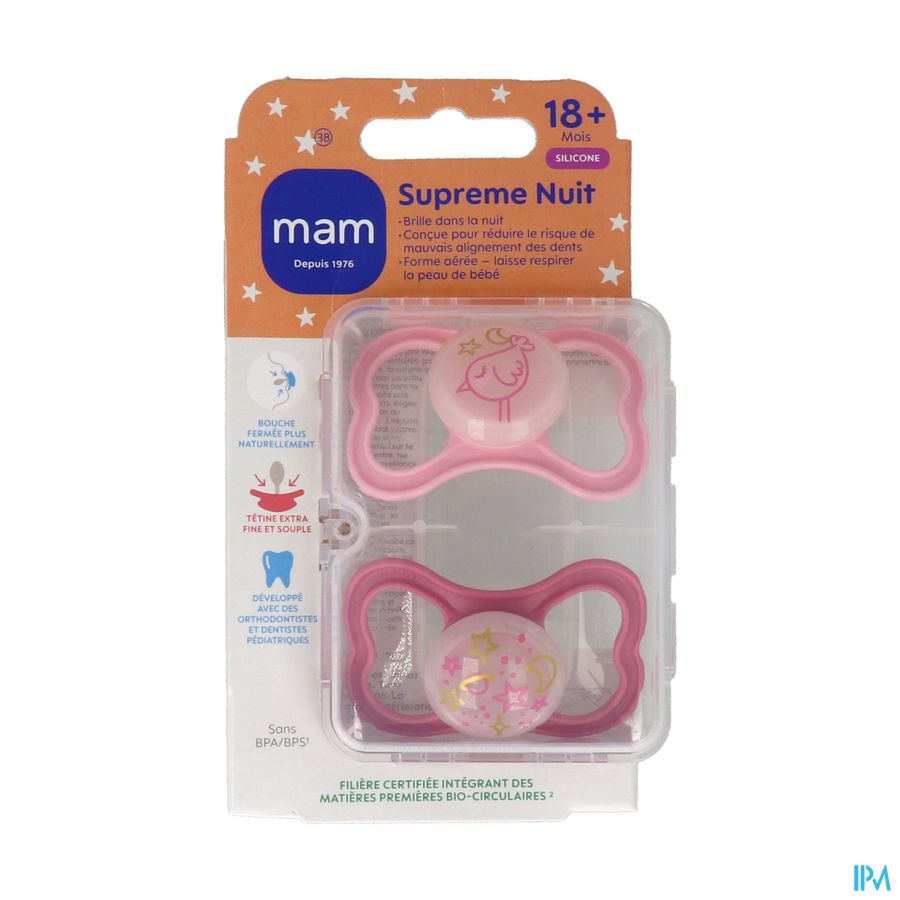 SUCET MAM SUPREME NUIT SIL 18+M X2