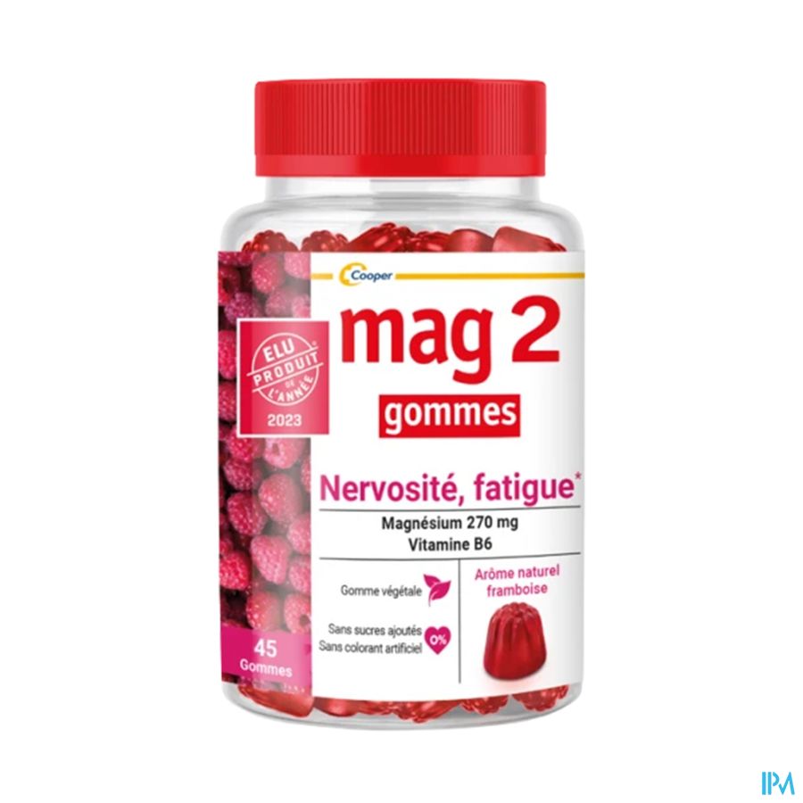 MAG 2 GOMME FRAMBOISE 45