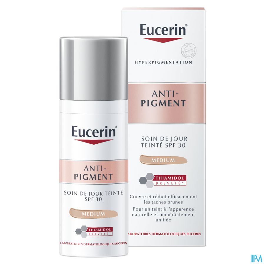 Eucerin Anti Pigment Soin De Jour Teinte Medium Flacon Pompe 50ml